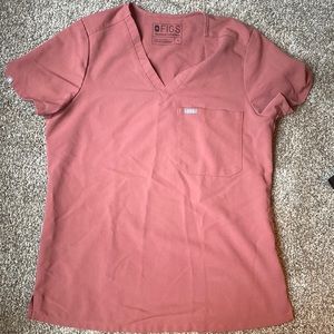 Figs ORIGINAL MAUVE one pocket scrub top